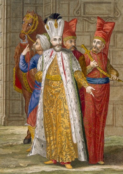 Sultan Ahmed III by Jean Baptiste Vanmour